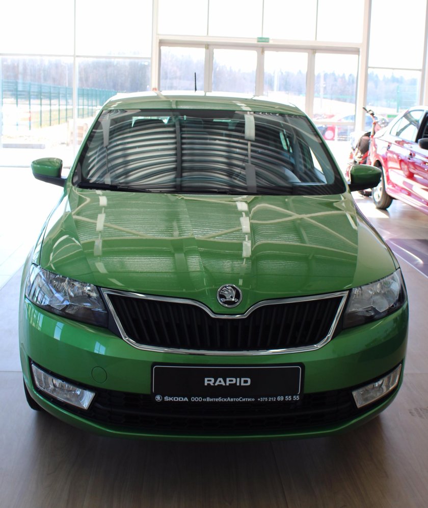 Шкода Рапид цвета
