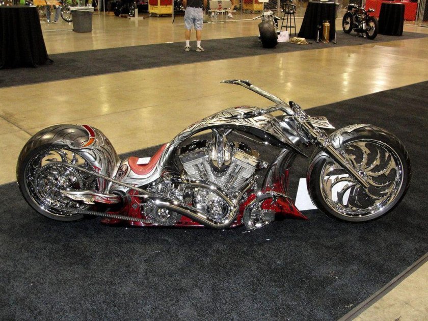 Чоппер мотоцикл Харлей Дэвидсон