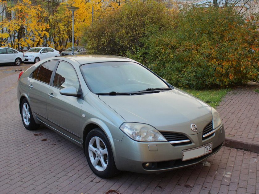 Nissan primera 2006 года