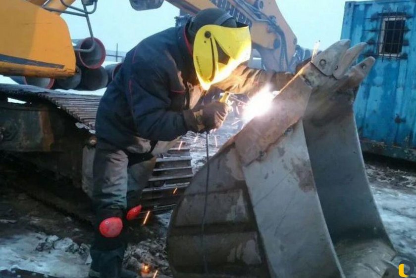 Сварка ковша