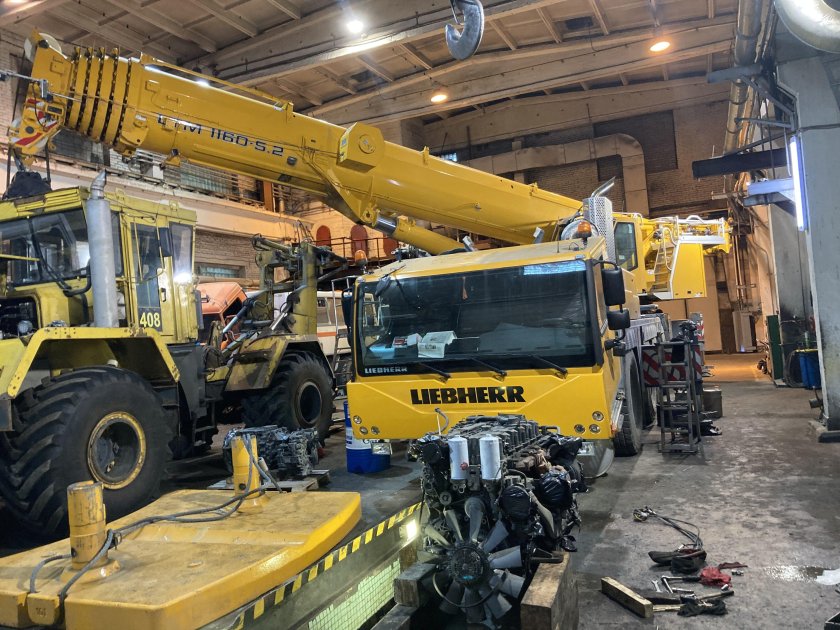 Ремонт автокранов