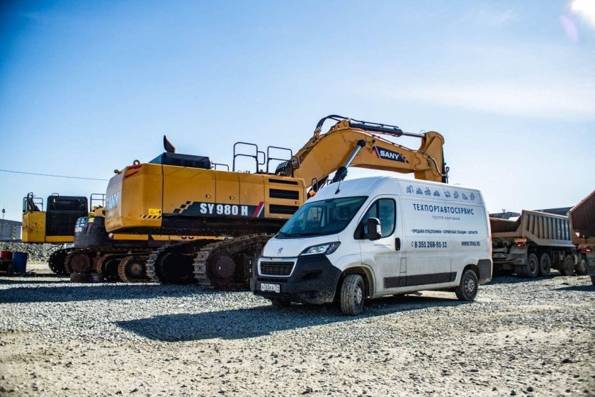 Гусеничные экскаваторы