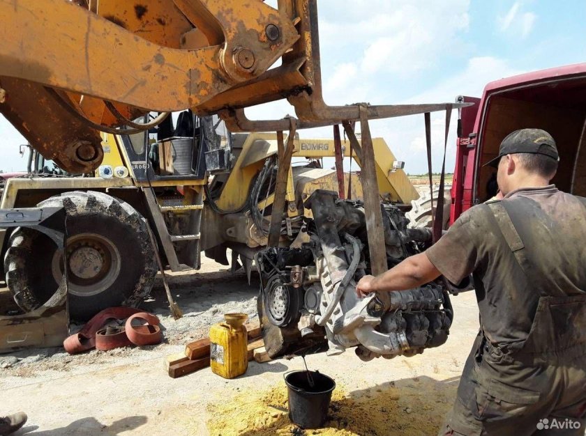 Ремонтируем строительную технику
