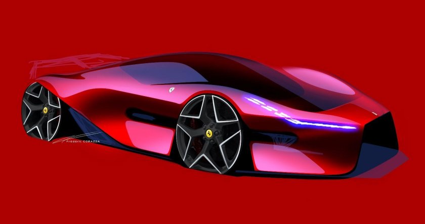 Феррари будущего концепты