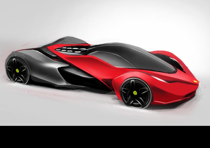 Феррари будущего концепты