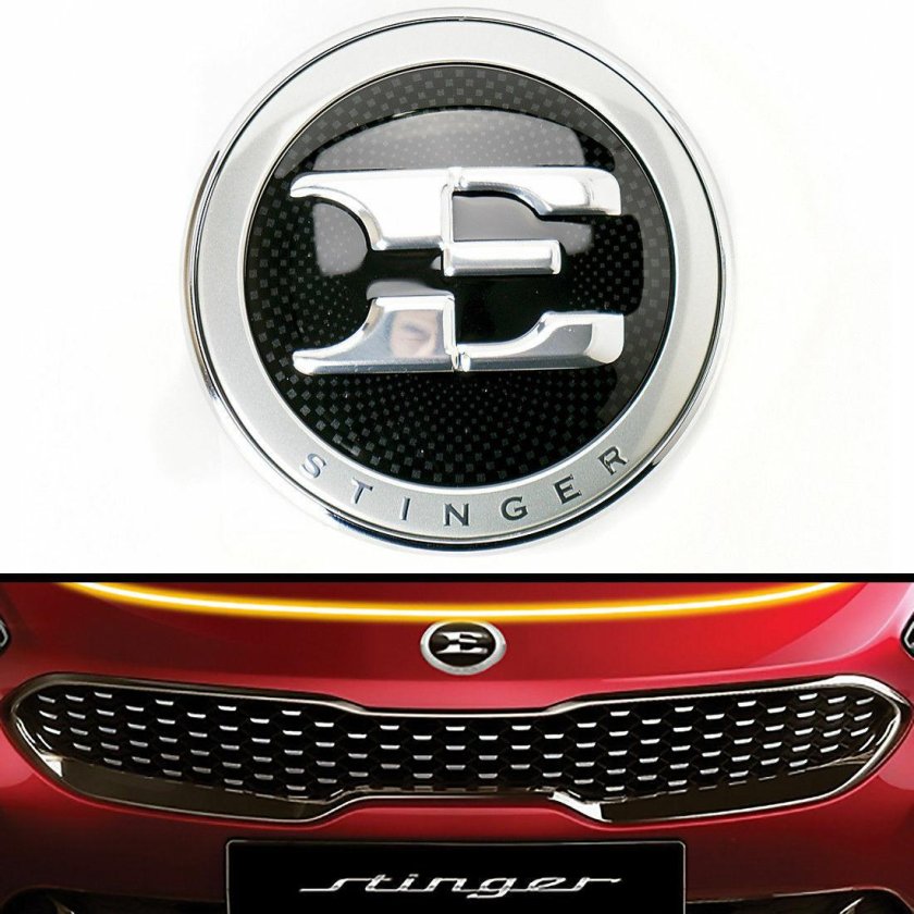 Е шильдик Kia Stinger