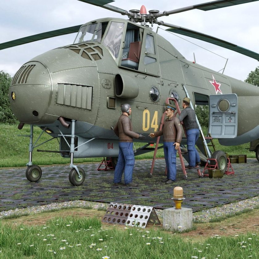 Ми-4 вертолёт