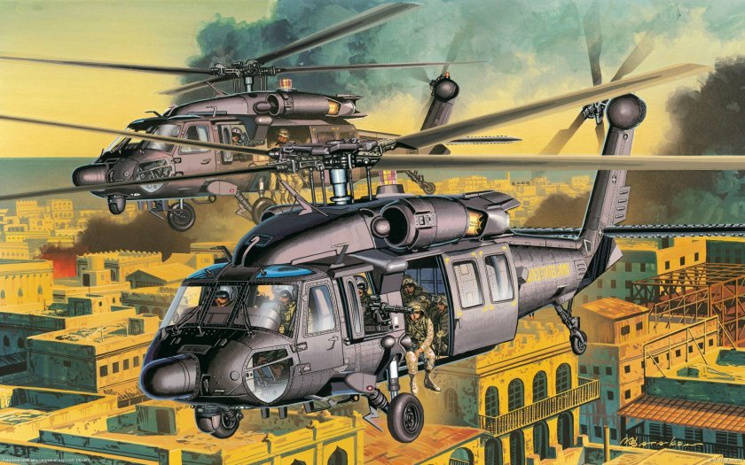 Вертолёт MH-60l Blackhawk