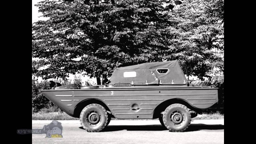 ГАЗ 46 мав амфибия