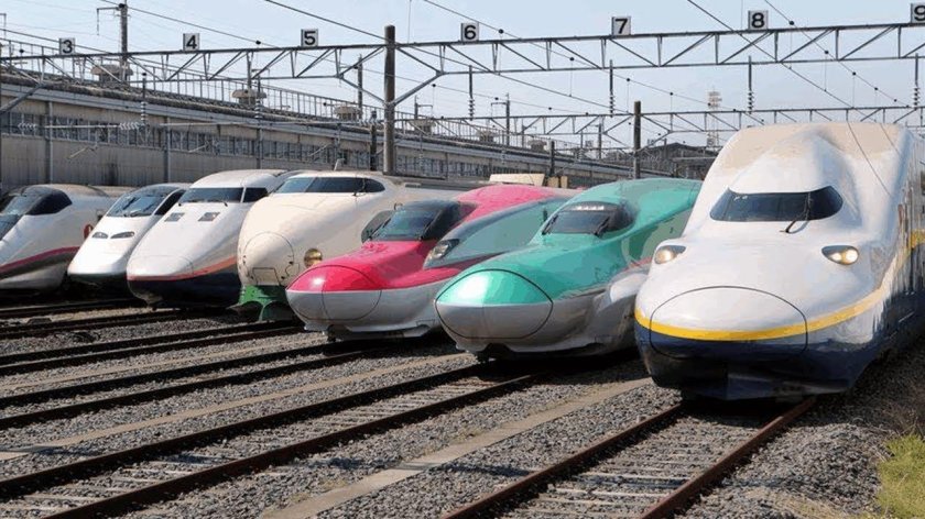 High speed rail in japan