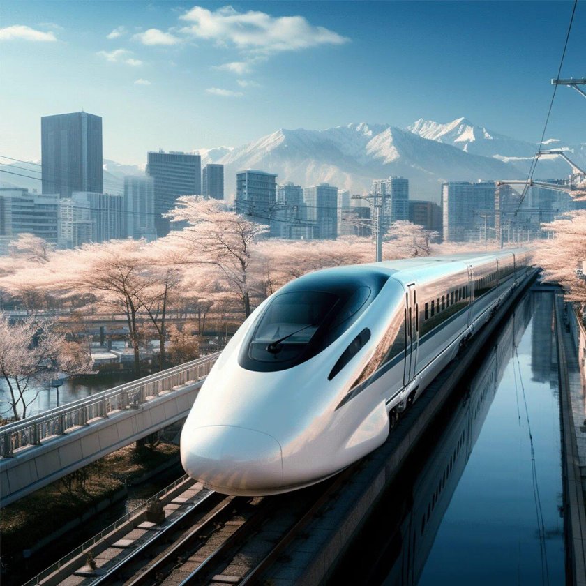 Скоростные поезда в Японии