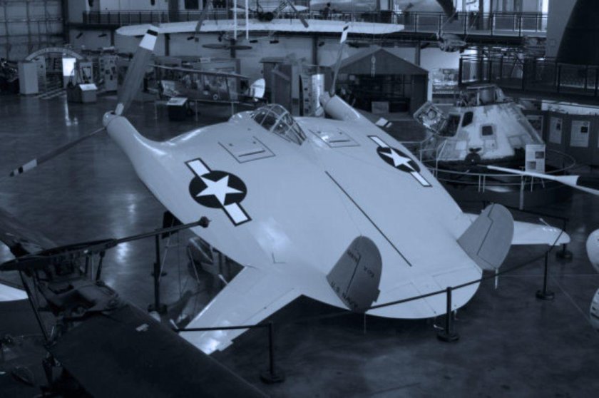 Летающий блин Vought v-173