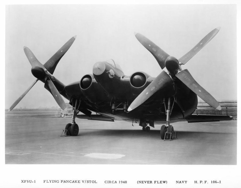 Самолет chance vought xf5u
