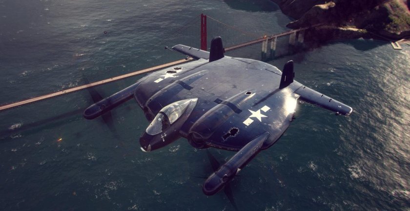 Chance-Vought xf5u Pancake