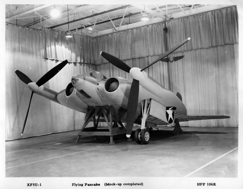 Самолет chance Vought xf5u