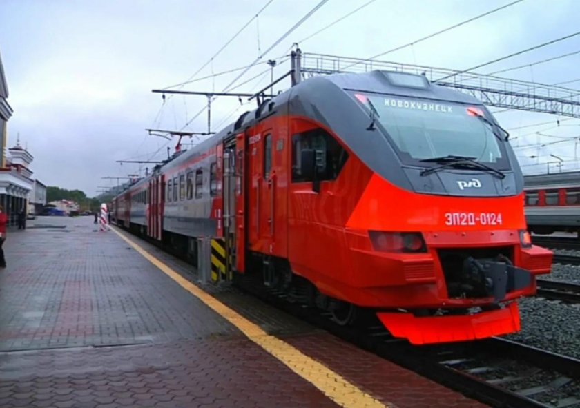 Электропоезд эп2д новосибирск