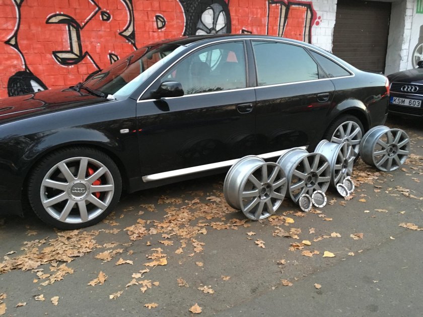 Ауди а4 б7 диски р17