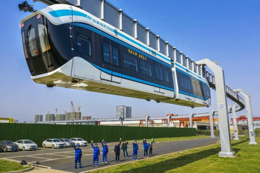 Монорельс Китай 2021