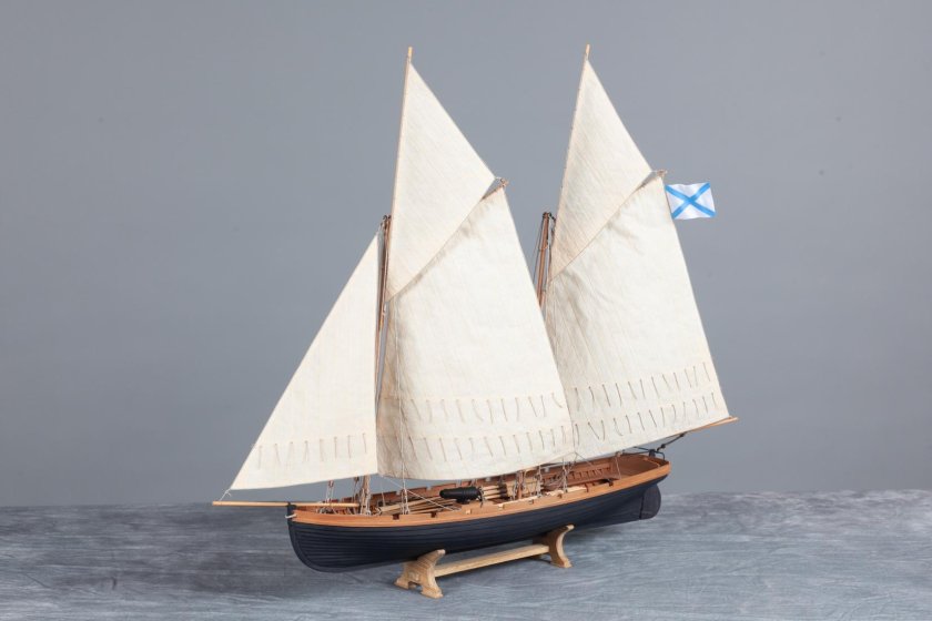 Парусное вооружение шлюпки