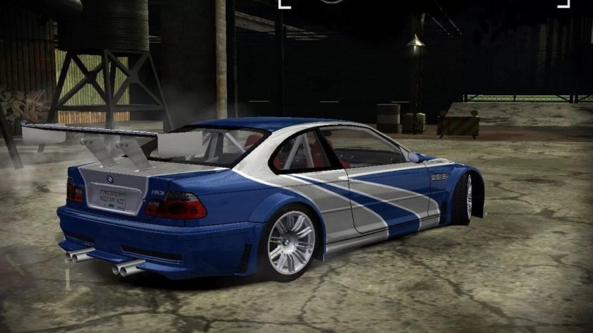 Bmw m3 gtr most wanted 2005
