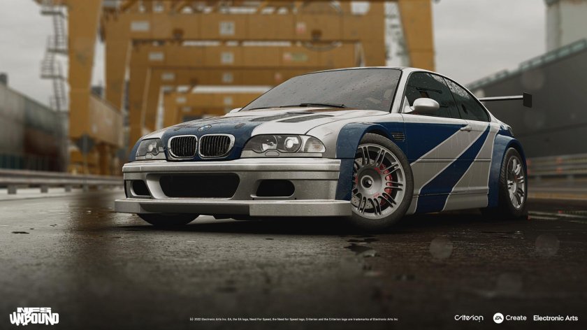 NFS Unbound BMW m3 GTR