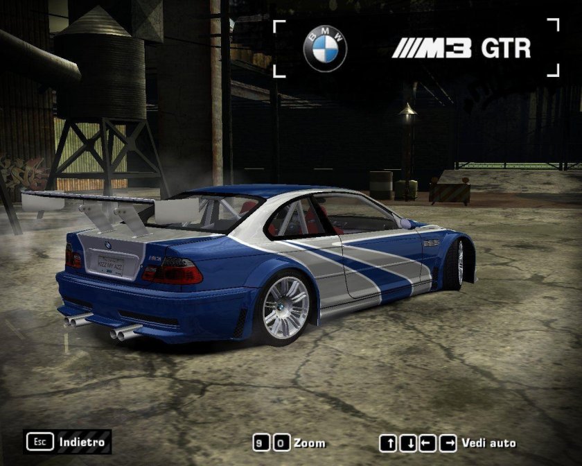 BMW m3 GTR most wanted 2005
