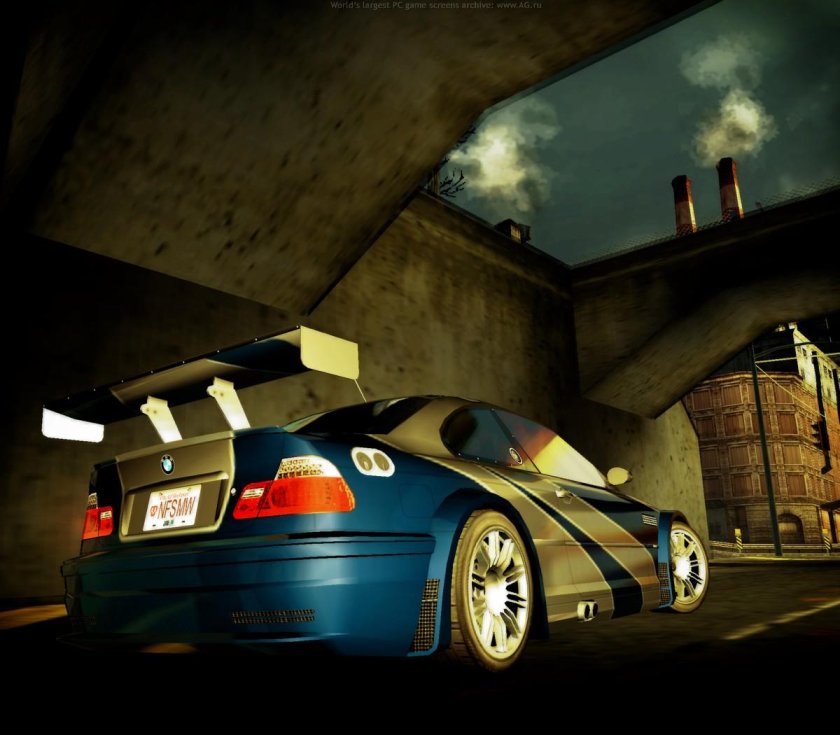 BMW m3 GTR most wanted 2005