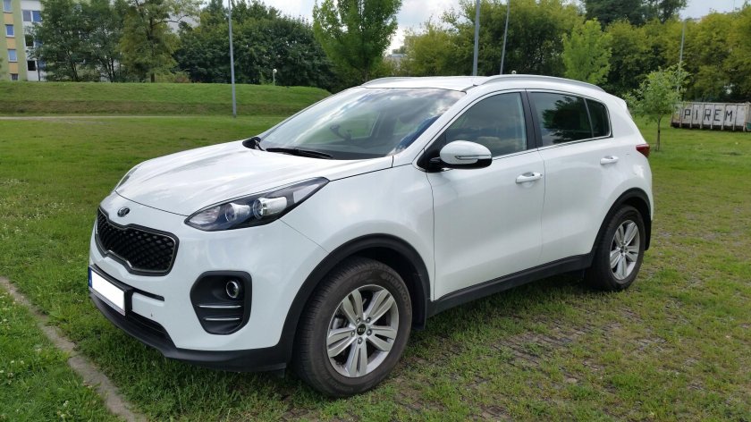 Kia Sportage 2017 белый
