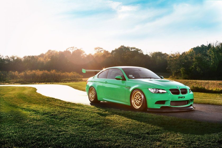 BMW m3 Green