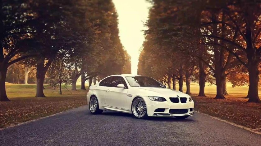 BMW m3 белая