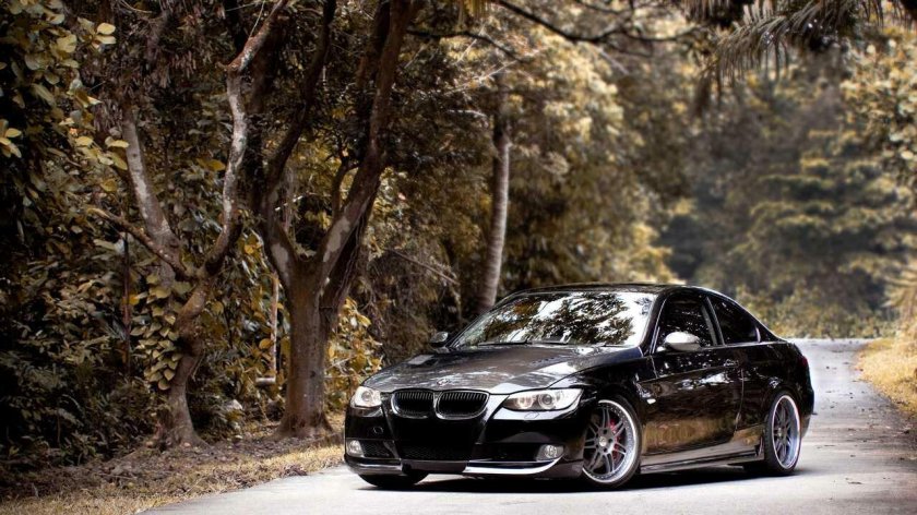 BMW e92 Black