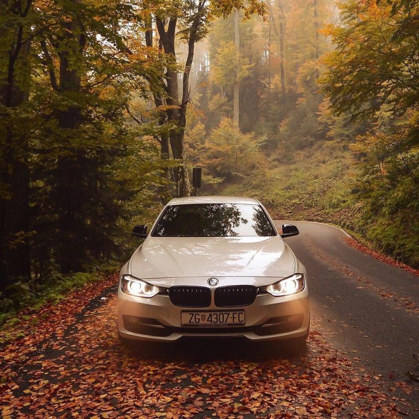 БМВ х3 осень