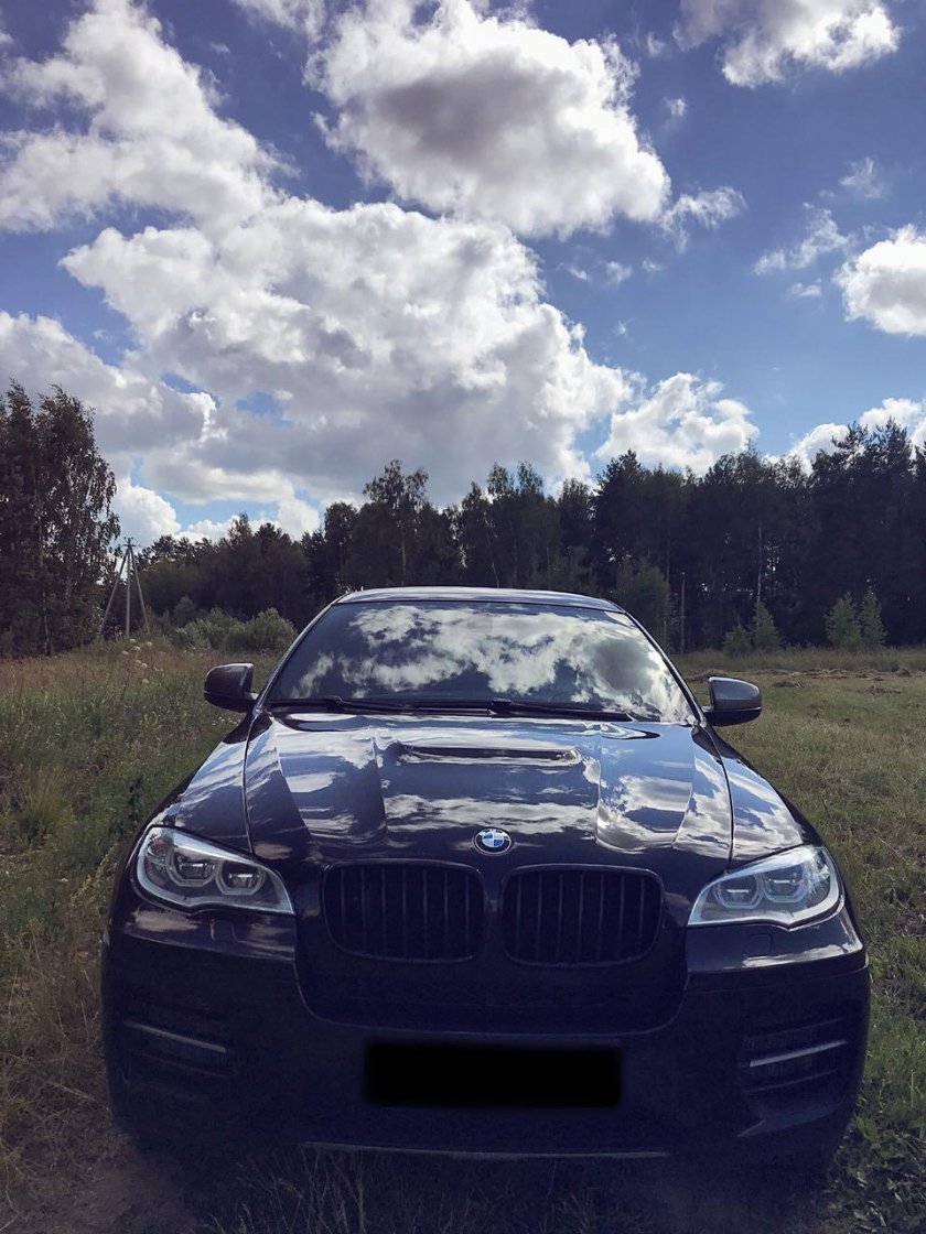 BMW на природе
