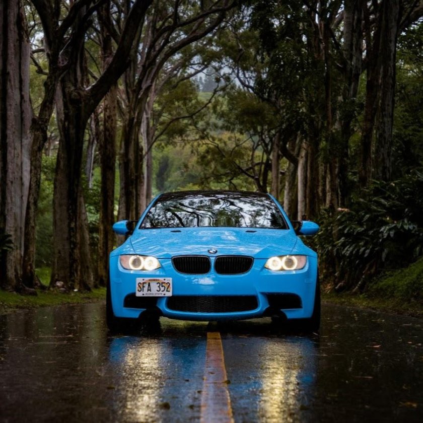 Машины (синяя)