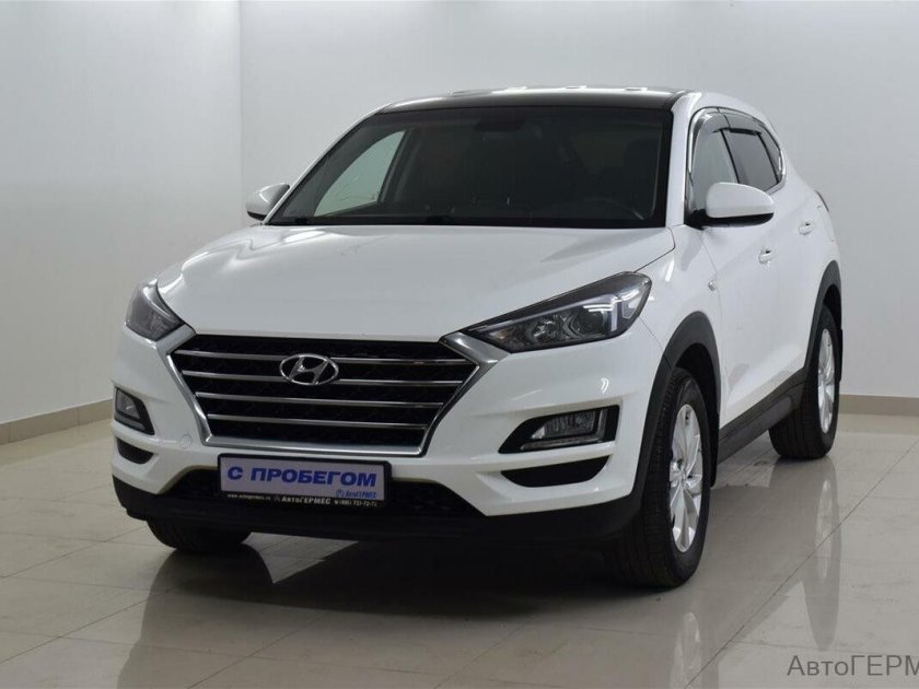 Хендай Туксон 2020 белый