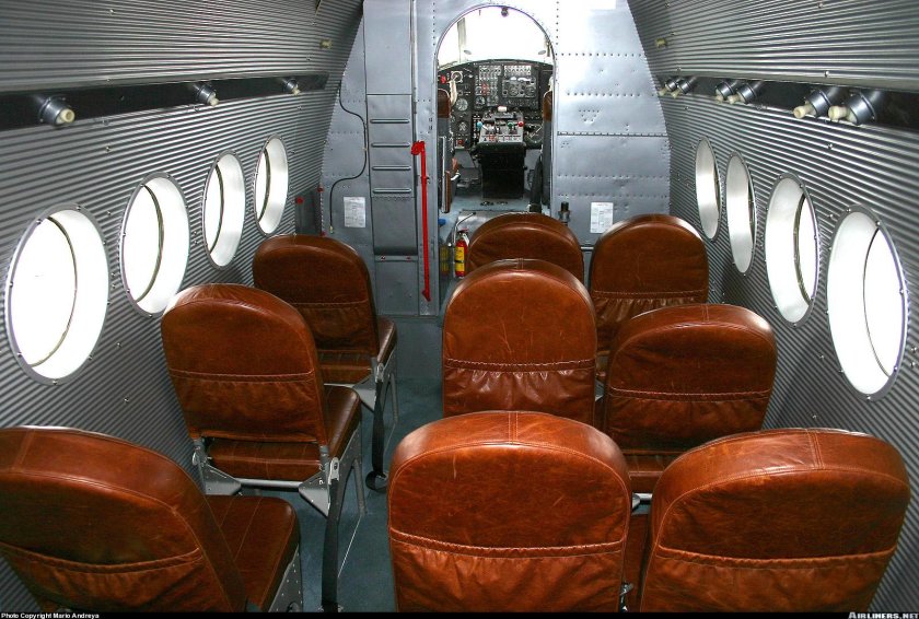 АН 2 салон самолета