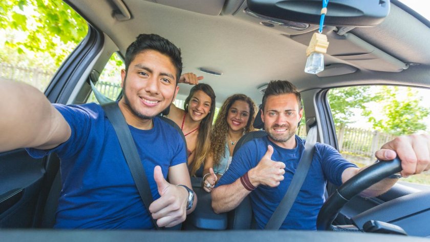 Селфи в машине