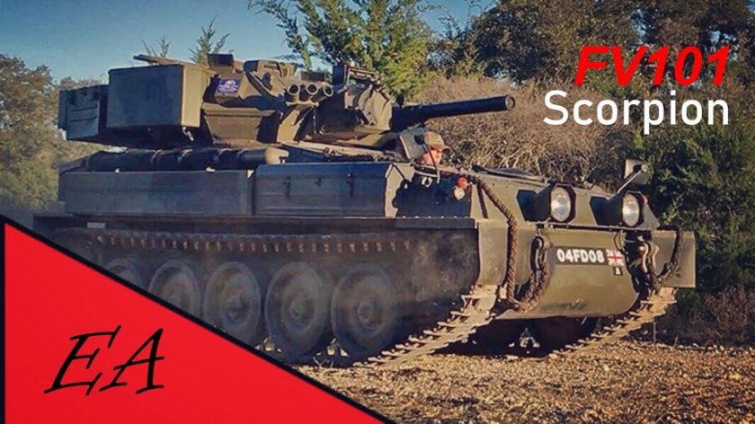 Танк fv101 Scorpion