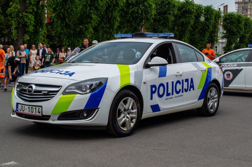 Полицейские машины Латвии