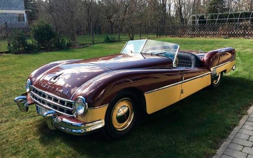 Автомобиль Ленинград 1956 кабриолет