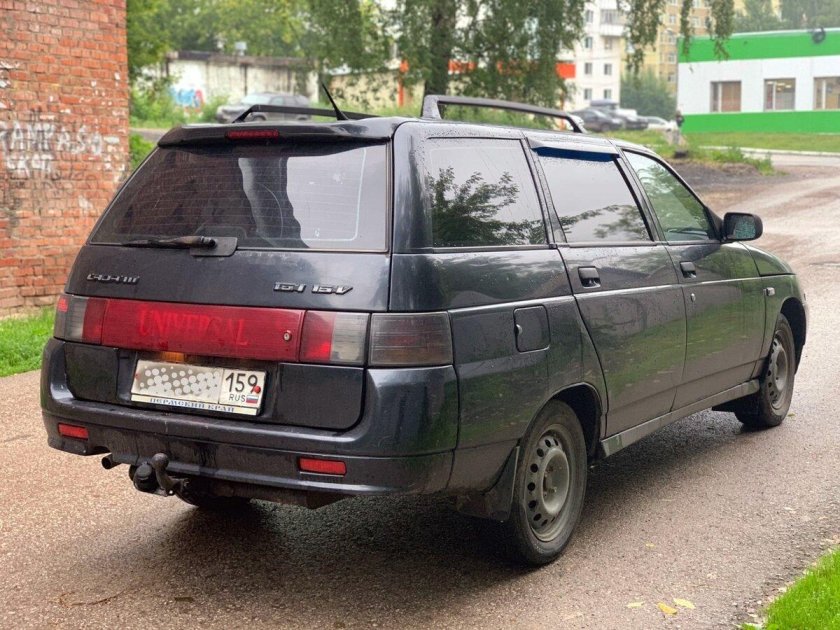 ВАЗ 2111 черная