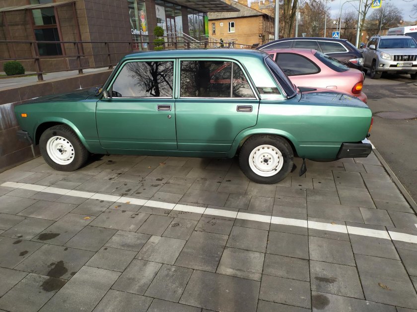 Ваз 2107 зеленая