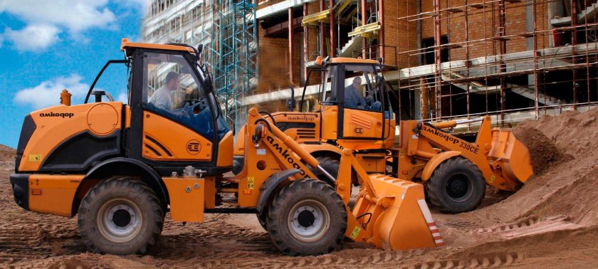 Фронтальный погрузчик амкодор