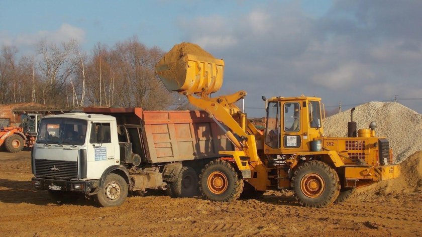 Фронтальный погрузчик Амкодор 352с