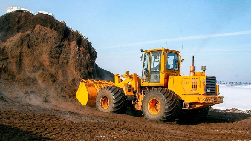 Фронтальный погрузчик Амкодор 352с