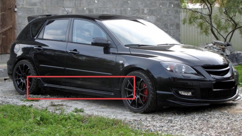 Mazda 3 MPS 2007 черная