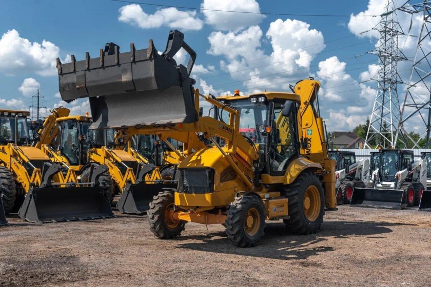 Экскаватор погрузчик XGMA XG 765 H-4tx