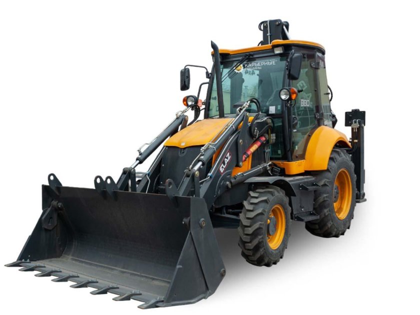 Экскаватор погрузчик митсубер