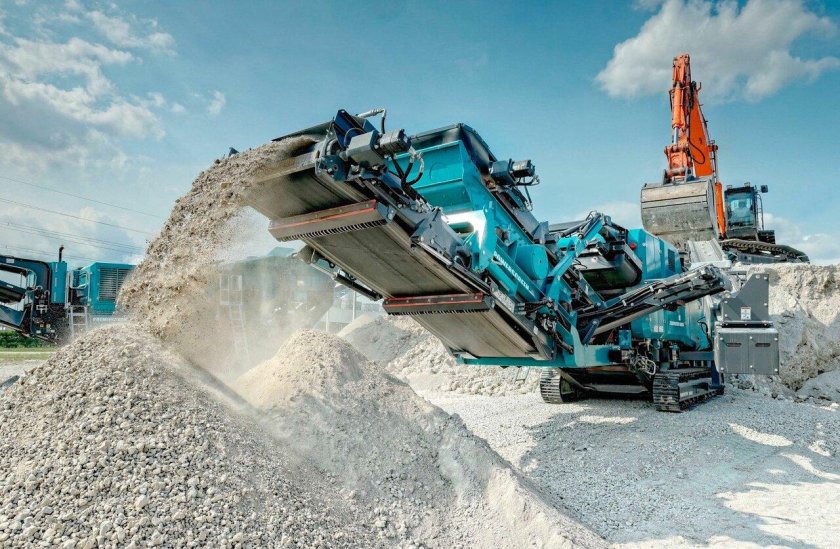 Роторная дробилка Powerscreen Trakpactor 550