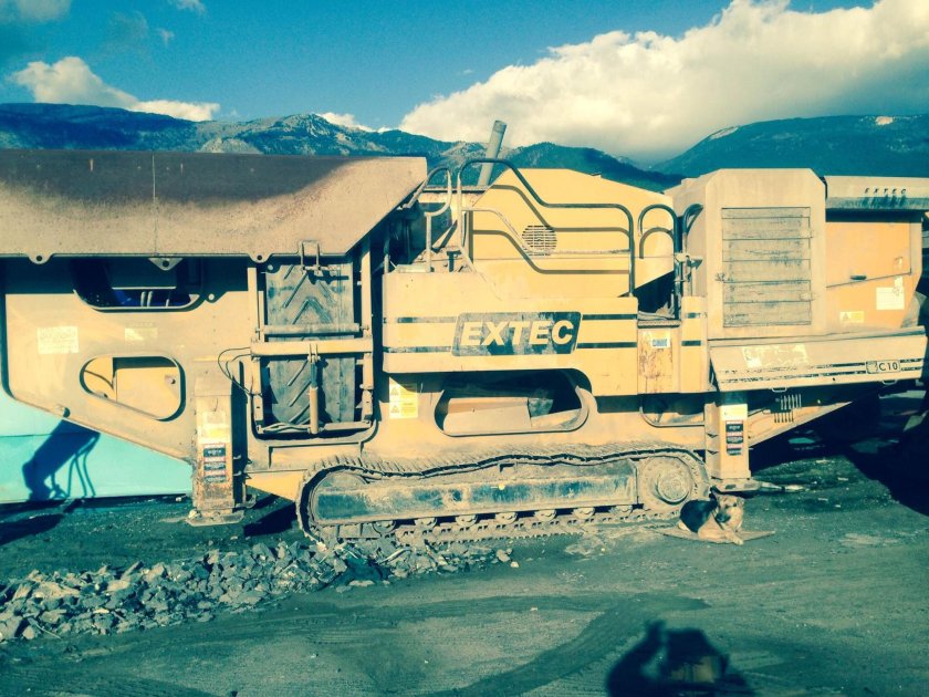 Щёковая дробилка